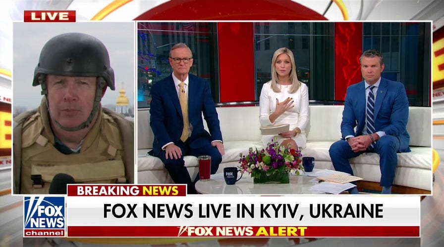 Steve Harrigan reports from Kyiv as Russia attacks city