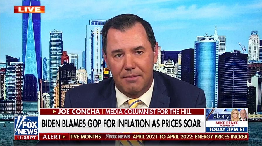 Concha blasts Biden's 'cheesy blame game': Americans are not buying it