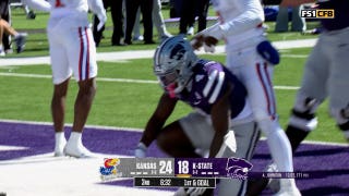 Kansas State's Joe Jackson rushes for 8-yard TD, retaking lead vs Kansas