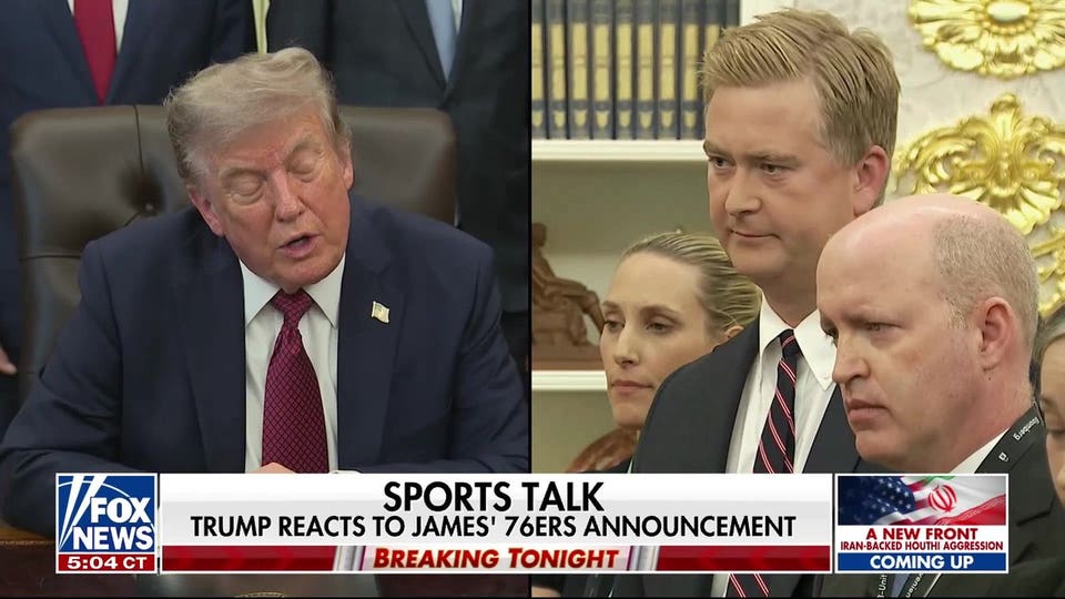 President Trump disputes Chinese and Russian involvement in Iran war