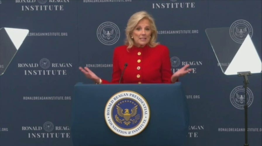 Jill Biden's comments on unity in America fail to ignite audience: 'I thought you might clap for that'