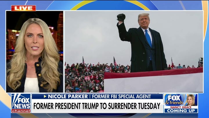 Former FBI agent Nicole Parker reacts to Trump's upcoming arraignment