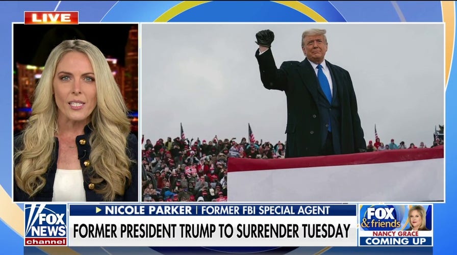 Former FBI agent Nicole Parker reacts to Trump's upcoming arraignment