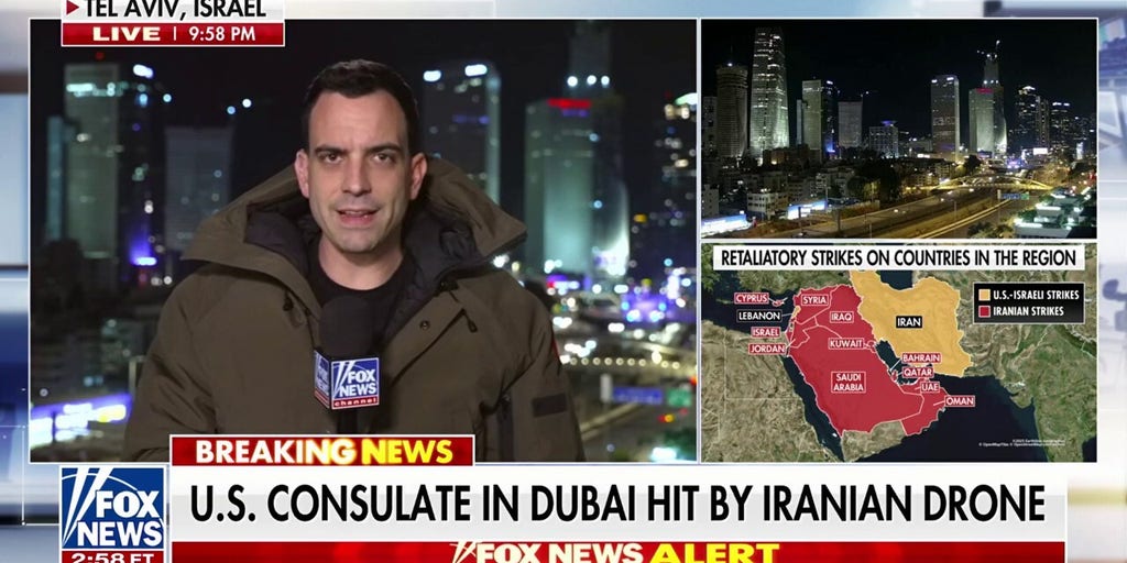 Iranian drone strikes US consulate in Dubai