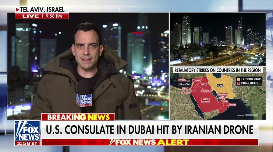 Iranian drone strikes US consulate in Dubai