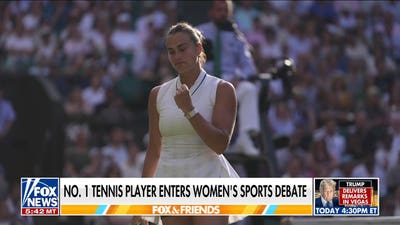 Paula Scanlan reacts to tennis star Aryna Sabalenka speaking out on women's sports