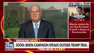 Biden campaign speaking outside Trump trial is ‘premature,’ ‘a mistake’: Karl Rove - Fox News