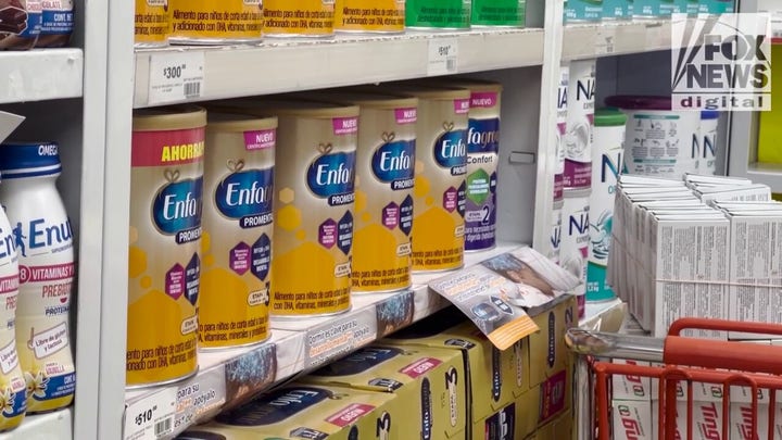 Baby formula shortage not a problem in Mexico, parents say
