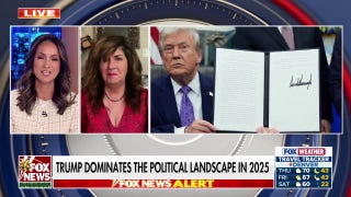 Trump touts achievements of first year of second term