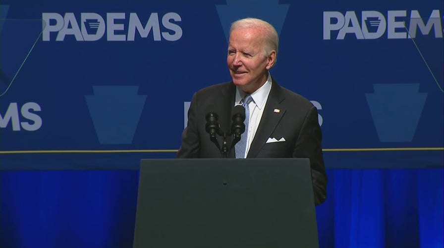 Biden Spends Little Time Talking About Fetterman During Pennsylvania ...