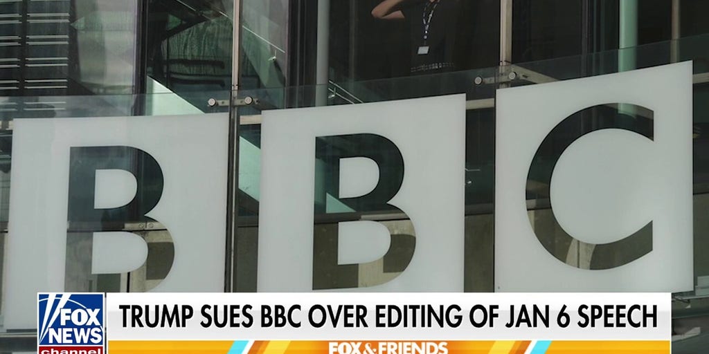 Trump sues BBC for $10 billion over edited clips of his January 6 speech