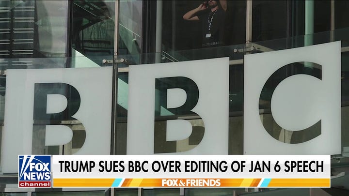 Trump sues BBC for $10 billion over edited clips of his January 6 speech