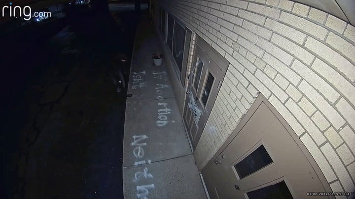 Vandal targets Ohio Right to Life offices with spray paint and rocks 