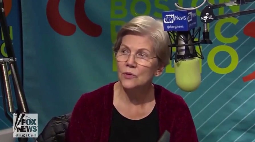 Sen. Elizabeth Warren stops short of endorsing Vice President Harris for re-election