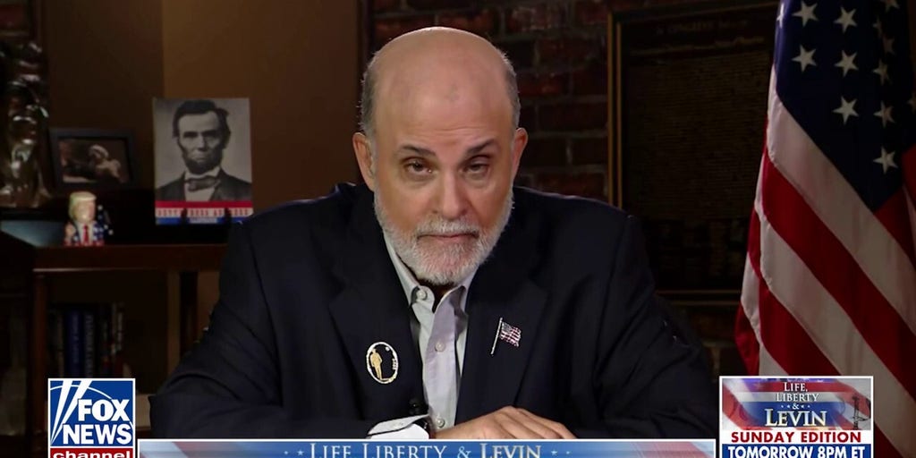 Mark Levin: The American flag? That's not a joke