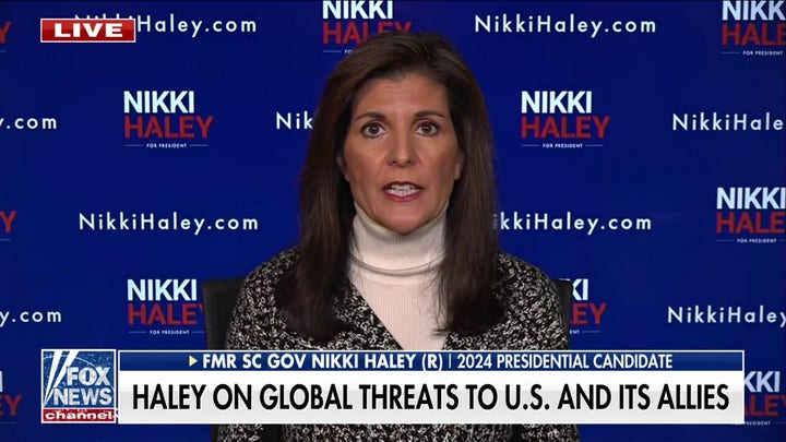 Biden is putting his ‘head in the sand’ despite foreign threats: Nikki Haley