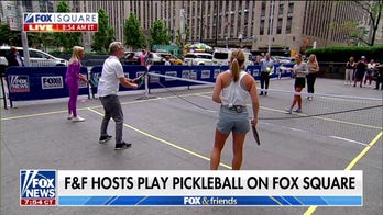 'Fox & Friends' hosts take the court on National Pickleball Day