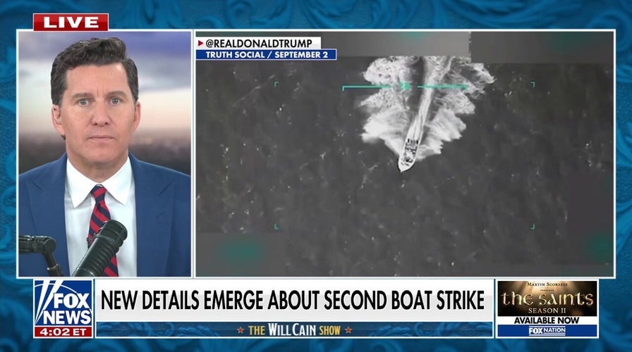 Will Cain: Hysteria about US strikes on alleged narco-boats is insincere