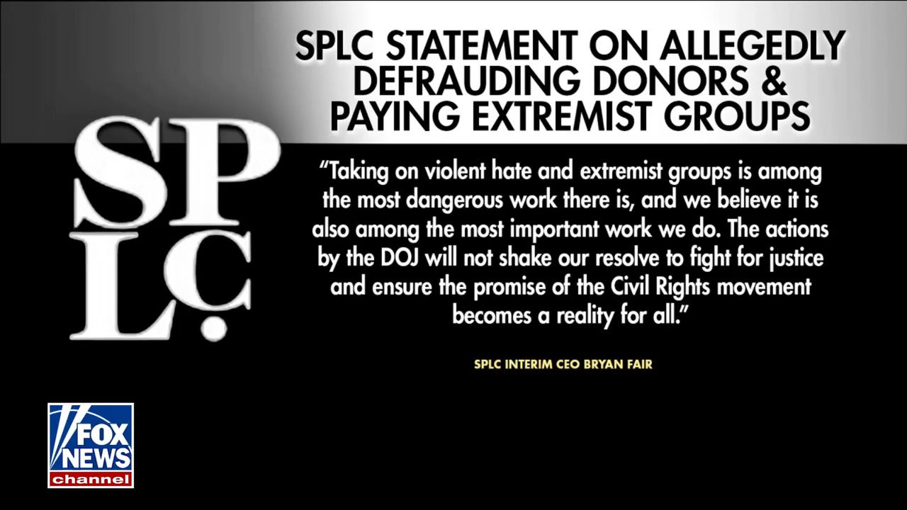 DOJ charges SPLC with fraud, alleges millions funneled to extremists
