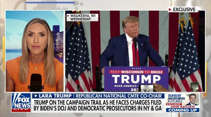 Lara Trump: 'The energy behind Donald Trump is palpable across this country'