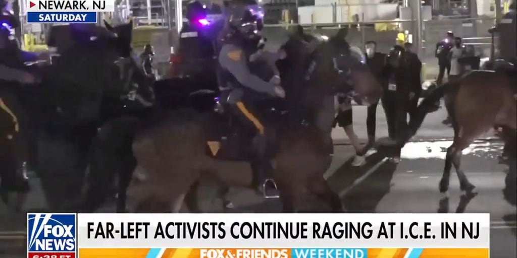 NJ Gov Sherrill accused of siding with anti-ICE rioters after violent Newark clashes
