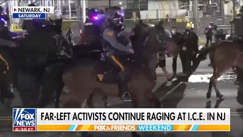 NJ Gov Sherrill accused of siding with anti-ICE rioters after violent Newark clashes