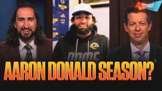 Kyren Williams on Aaron Donald's possible return, Rams SBLXI favorites, Myles Garrett as teammate ๐