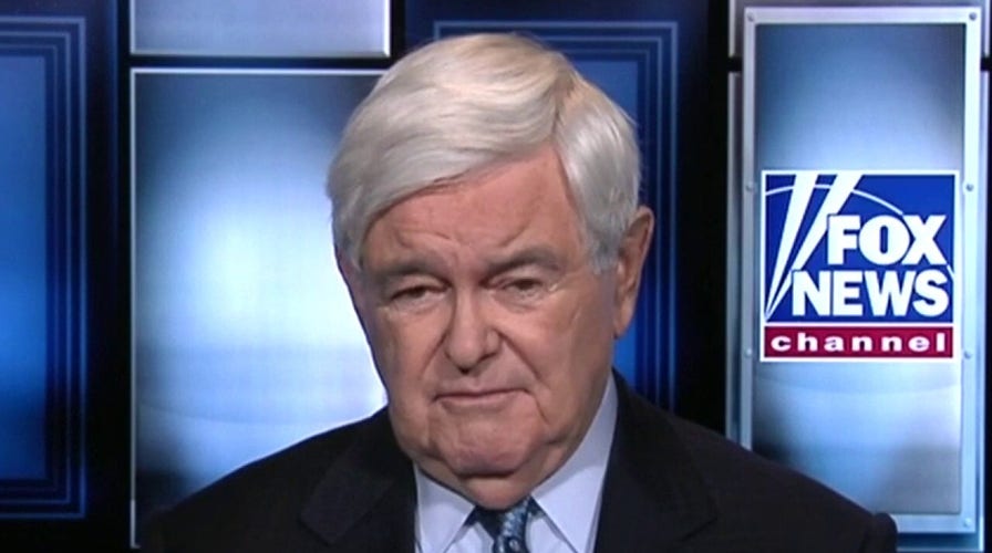 Newt Gingrich says race for Democratic presidential nomination is 'basically over'