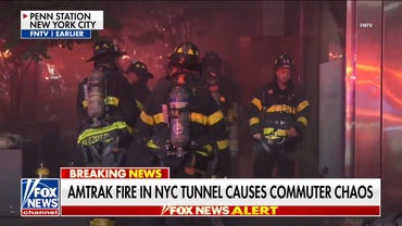 Amtrak train fire in NYC tunnel causes commuter chaos