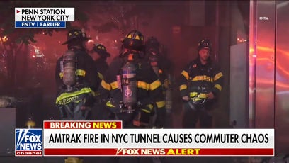 Amtrak train fire in NYC tunnel causes commuter chaos