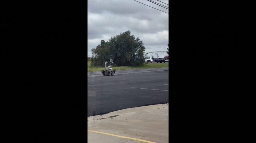 Police in Midland, Texas deploy robot in response to active shooting