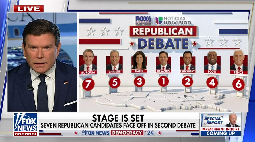 GOP candidates already target Trump