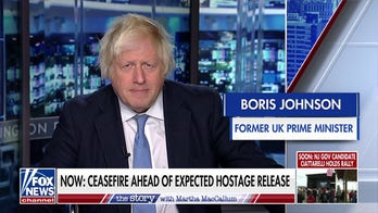 Boris Johnson says ceasefire deal is a 'hopeful moment' for the world