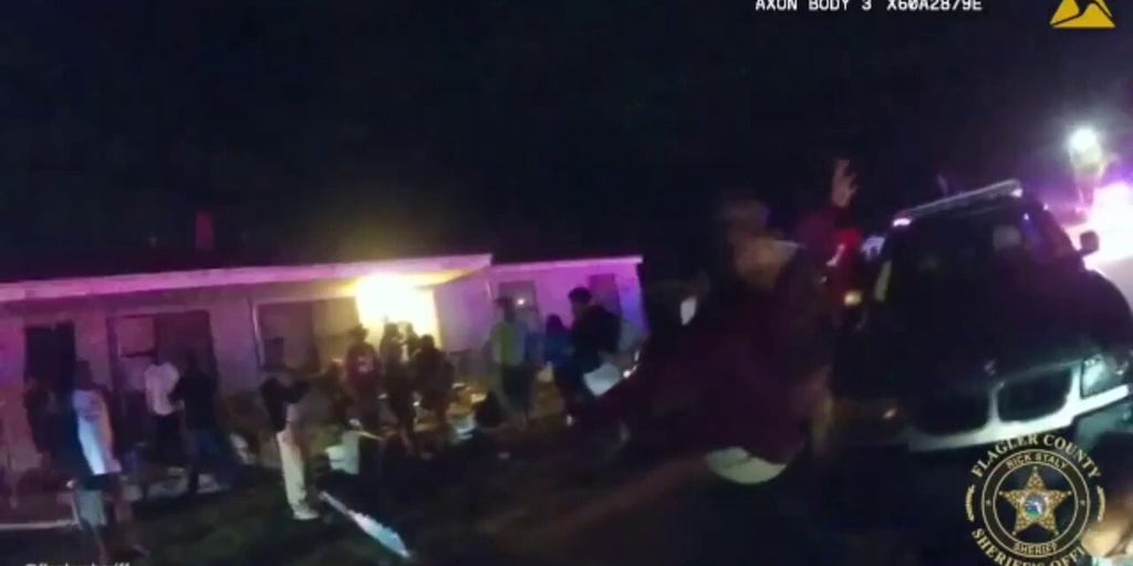 Florida police call for backup after brawl intensifies | Fox News Video