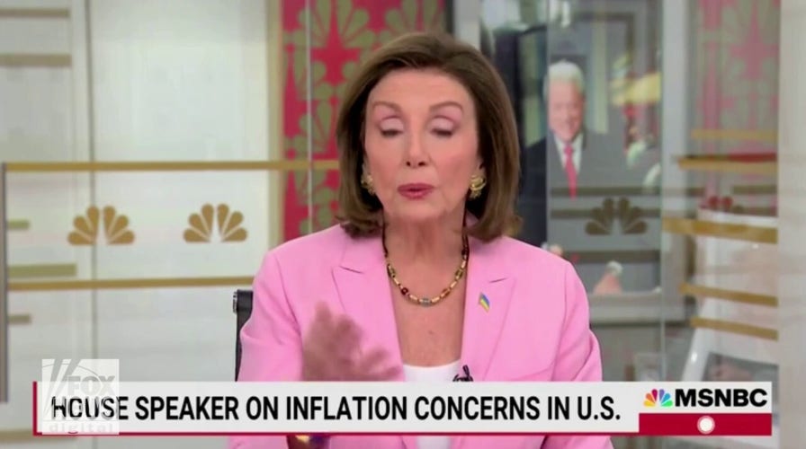 Nancy Pelosi ‘so Much Is Being Done By Biden On Inflation Must ‘make Sure Public Sentiment