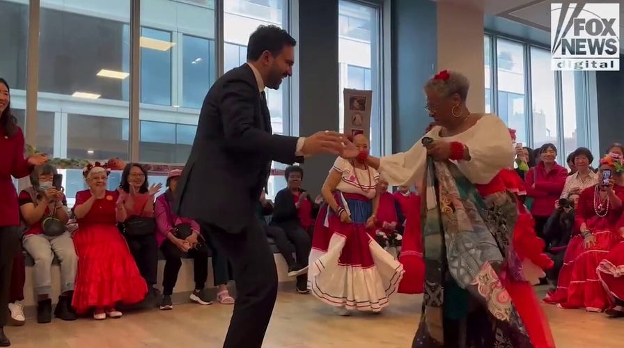 Zohran Mamdani dances and practices tai chi with seniors on the Lower East Side