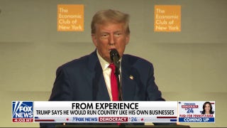 Trump outlines economic policies at an event for the Economic Club of New York - Fox News