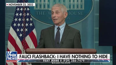 Jesse Watters: Fauci got grumpy