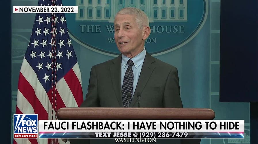 Jesse Watters: Fauci got grumpy