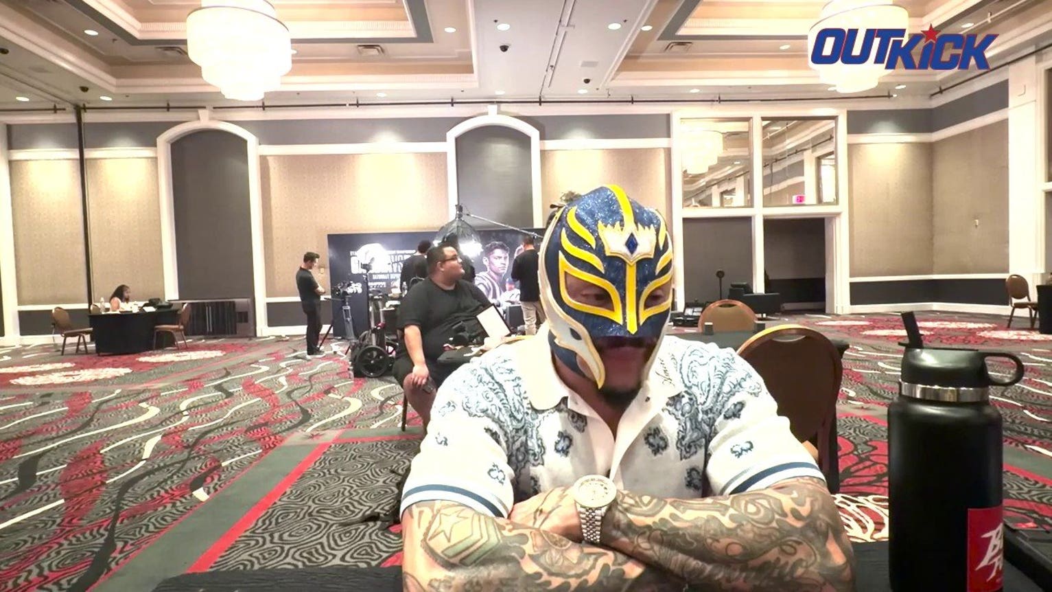 WWE legend Rey Mysterio talks celebs, athletes entering pro wrestling space