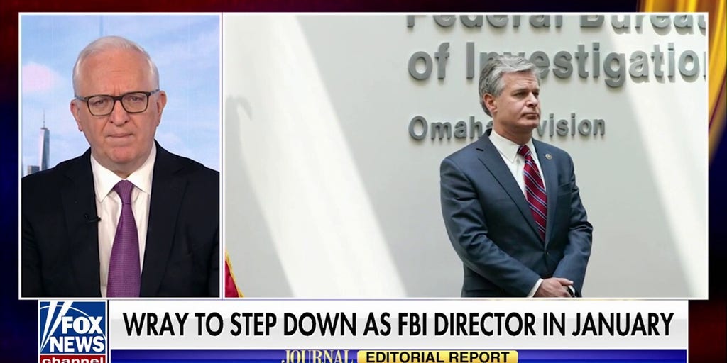 Christopher Wray exits the FBI Fox News Video