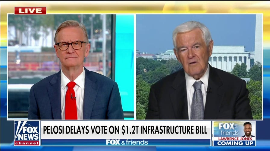 Pelosi delays vote on $1.2T infrastructure bill