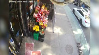 NYC taxi plows into pedestrians outside bodega in jaw-dropping sidewalk crash