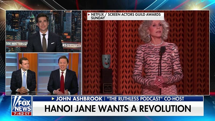 Podcast host weighs in on 'woke' Jane Fonda speech at the SAG Awards