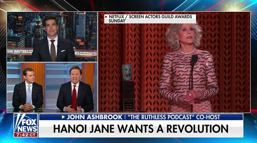 Podcast host weighs in on 'woke' Jane Fonda speech at the SAG Awards