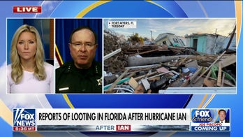 Looters taking advantage of Hurricane Ian devastation