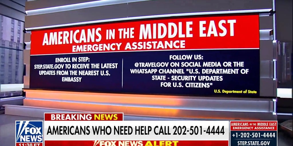 State Department details US evacuation flights from Middle East, embassy closures