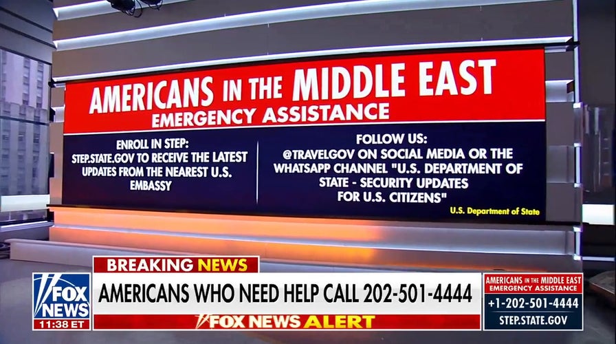 State Department details US evacuation flights from Middle East, embassy closures