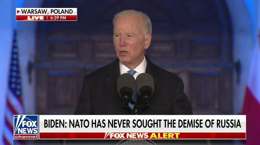 Biden to Ukrainians: 'We stand with you'