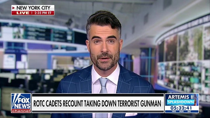 ROTC cadets recount taking down terrorist gunman